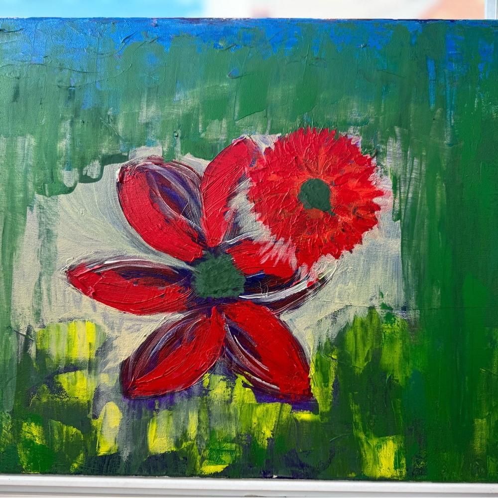 Oil Paint on Canvas ‘3D Flowers collection’ By Velazco | Unequivocally Myself